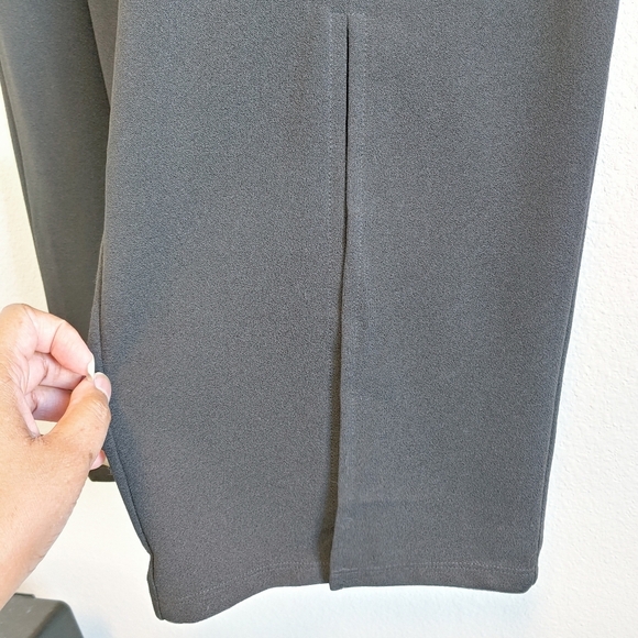 Eloquii Black Pants Sz 14 Career Work Wear Minimalist Contemporary Classic - Picture 2 of 9